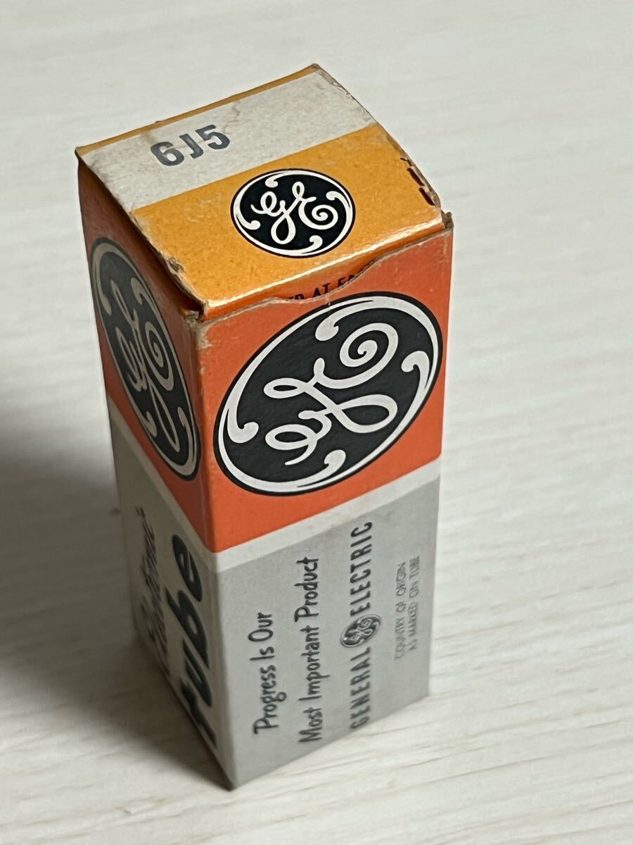 6J5 1本 GE 試験済み 真空管 おそらく未使用拍卖