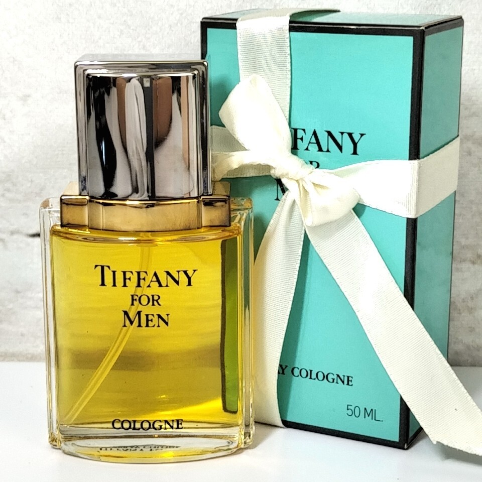 【 Tiffany&Co. 】 50ml ほぼ満タン TIFFANY FOR MEN ティファニー&コー ティファニー フォーメン COLOGNE SP 香水 フレグランス C 13 S-1拍卖