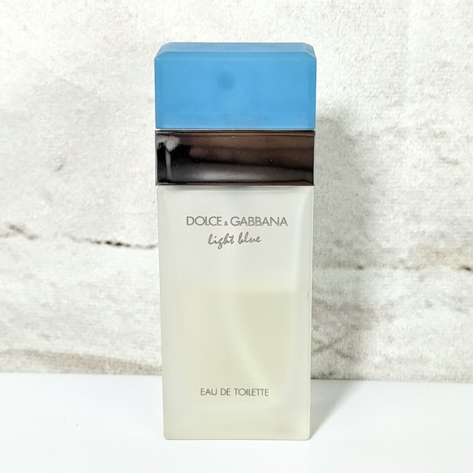 【 DOLCE&GABBANA 】 25ml 国内正規品 light blue ドルチェ&ガッバーナ ライトブルー EDT オードトワレ SP 香水 フレグランス D 29 S-1拍卖