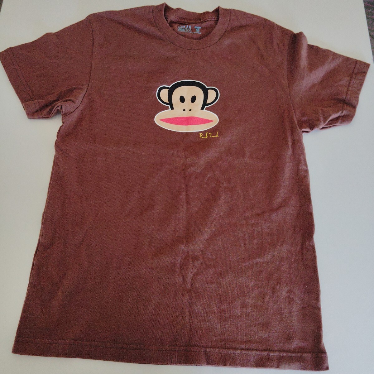 ポールフランク Tシャツ men Sサイズ 茶拍卖
