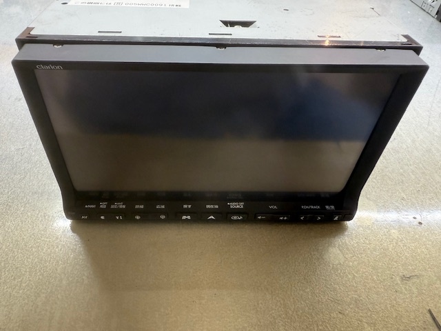 ポルシェ 純正 ナビ クラリオン QX 6832W A NX808 同等品 ジャンク拍卖