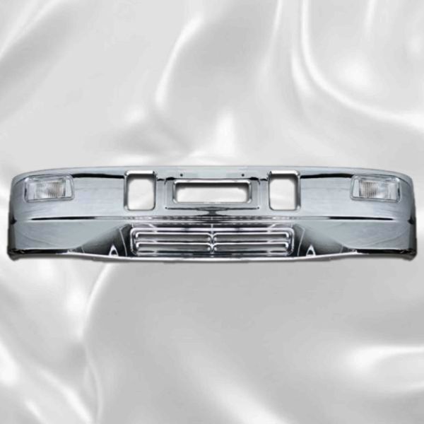 いすゞ PMエルフ 標準 07エルフ ローキャブ スーパーグレートタイプ メッキフロントバンパー フォグランプ 専用取り付けステー付き 新品拍卖