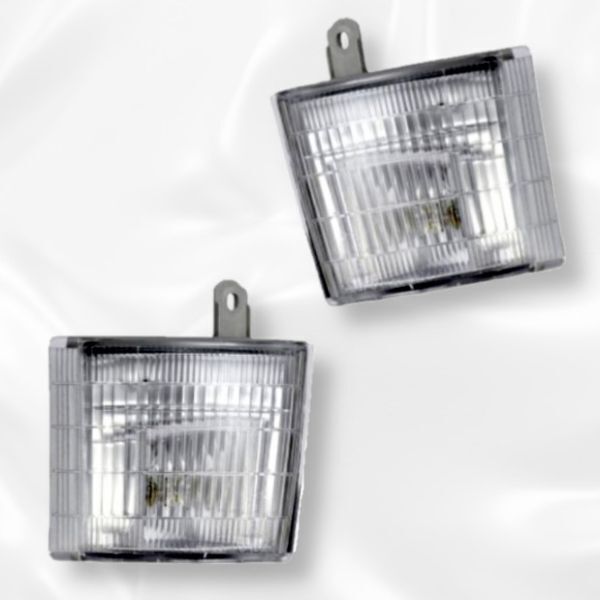 三菱ふそう NEWキャンター ライト 純正タイプ コーナーレンズ コーナーライト ランプ クリア 左右セット 左右 助手席側 運転席側 新品拍卖