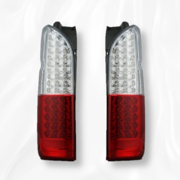 トヨタ ハイエース 200系 フルLED クリスタルLEDコンビテールランプ カスタム ドレスアップ 外装 バックランプ HIACE 新品拍卖