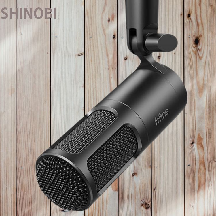 ダイナミックマイク USB/XLR接続可能 単一指向性 ノイズ低減 USBケーブル付属 PC/プレステ/オーディオミキサー対応拍卖