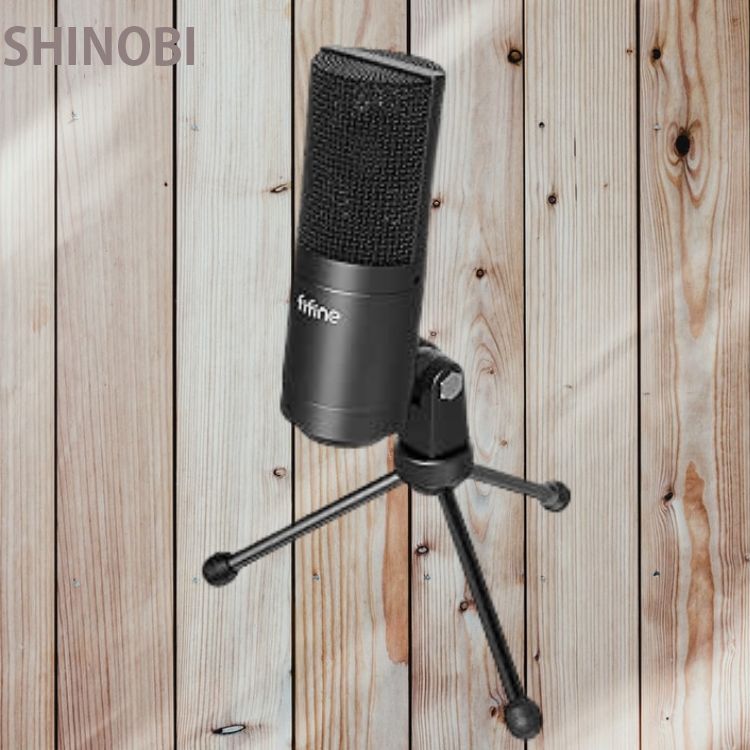 コンデンサマイク 単一指向性 マイクスタンド付き 配信・録音・テレワーク対応 ゲーミング・ナレーション向け ミキサー接続対応 PC用拍卖