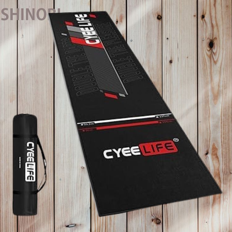 ダーツパッド 297×66cm プロ仕様 滑り止めカーペットマット 床・ダーツ先端保護用 耐久設計 ダーツ練習・競技用対応拍卖