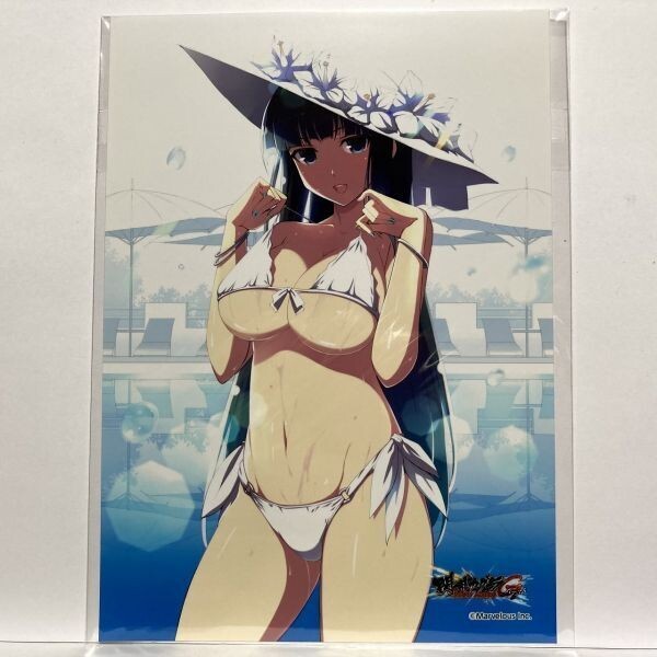 閃乱カグラ NewWave Gバースト 斑鳩 B 銀塩ブロマイド スプラッシュブロマイド04 くじコレ 2L版サイズ拍卖