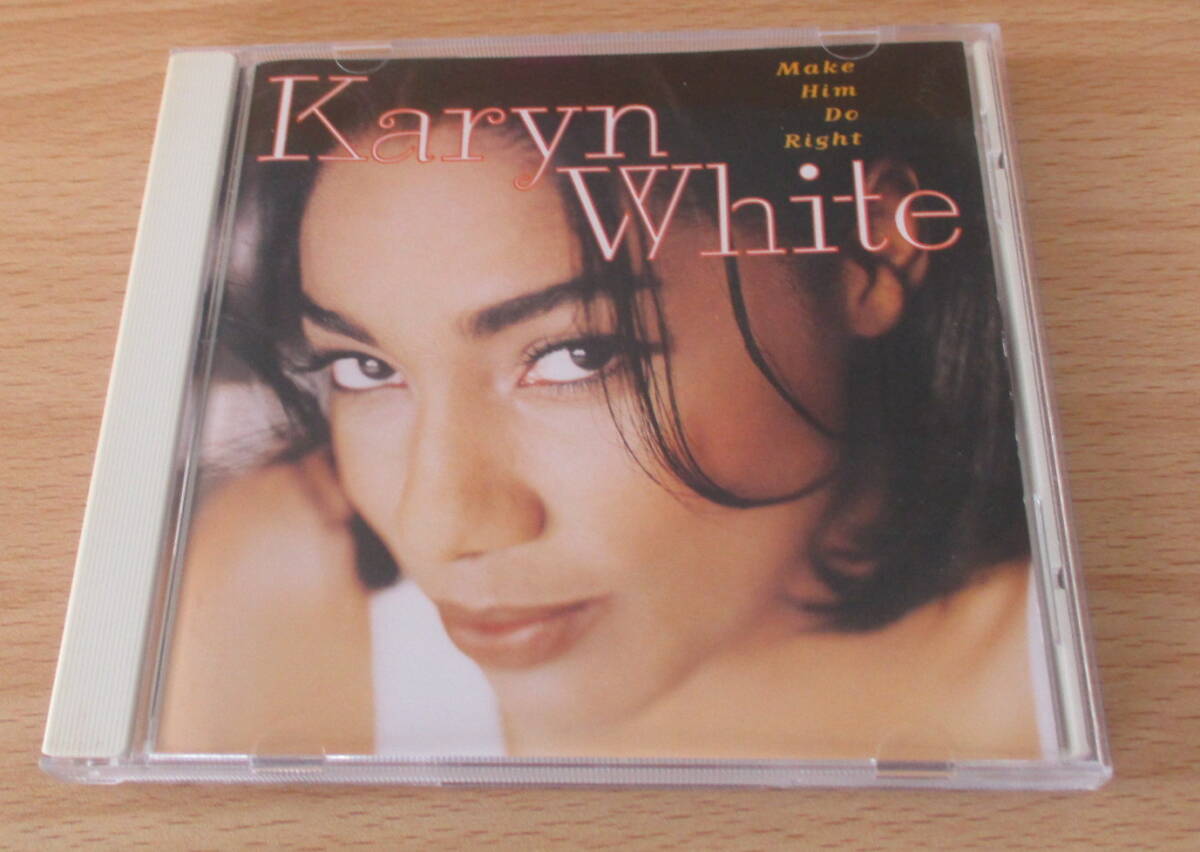 UM1962 KARYN WHITE Make Him Do Right 1994年9月22日発売【9‐45400‐2】Hugah Can l Stay With You Weakness拍卖