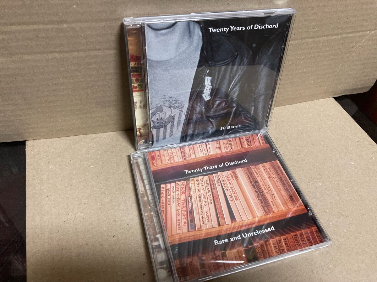 V.A.【3枚組CD TWENTY YEARS OF DISCHORD】PUNK/HARDCORE/EMO/パンク天国/MINOR THREAT/FUGAZI拍卖