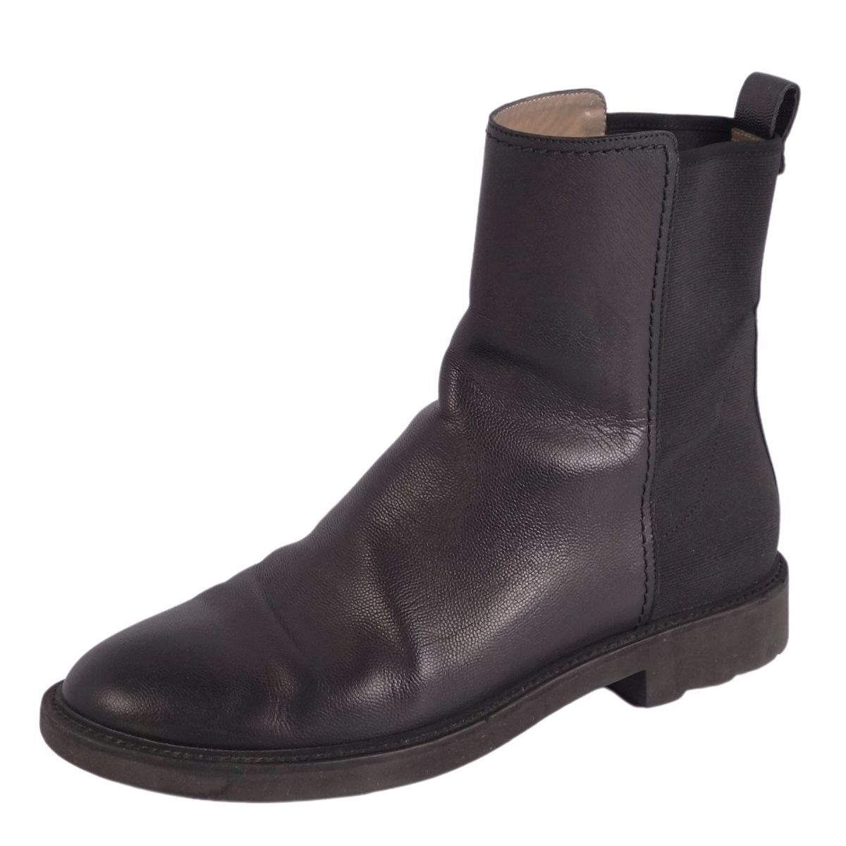 サルヴァトーレ フェラガモ Salvatore Ferragamo ブーツ ショートブーツ サイドゴア 靴 メンズ 9.5(27.5cm相当)ブラック ce06ob-rm10e31738拍卖