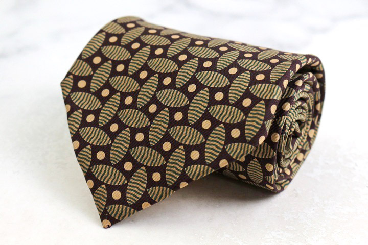 タケオキクチ ブランド ネクタイ シルク 小紋柄 ドット柄 PO メンズ ブラック TAKEO KIKUCHI拍卖