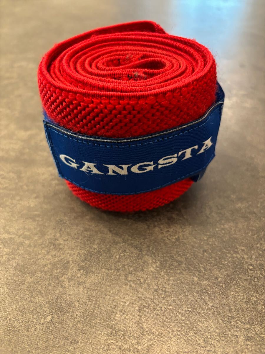 SLINGSHOT ギャングスタ リストラップ IPF公認品(SBD ゴールドジム スリングショット パワーリフティング ウェイトリフティング)筋トレ拍卖