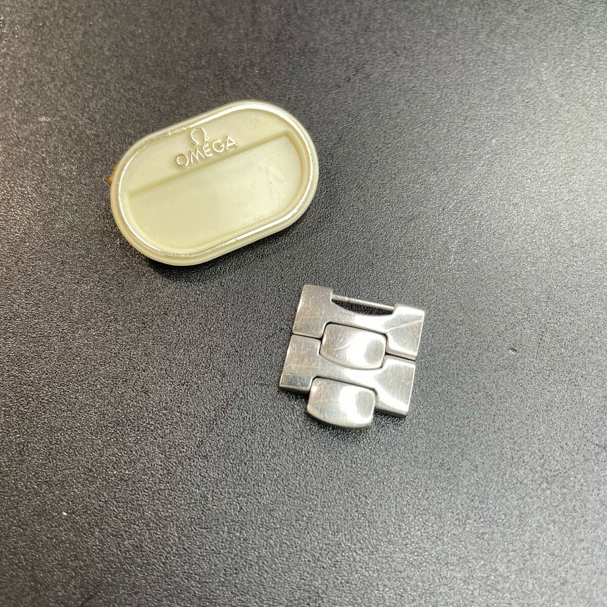 【正規品 純正品】 オメガ 腕時計 ポラリス シーマスター 17mm OMEGA シルバー メンズ コマ 2コマ 【R7_161】拍卖