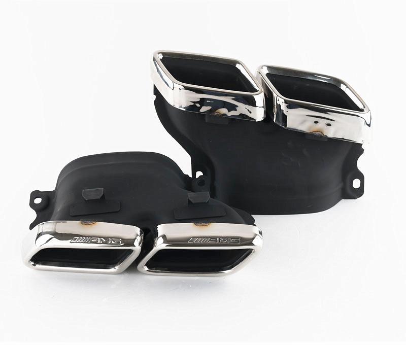 ベンツ w205/w212 /w222 AMG スタイル マフラー カッター 2p拍卖