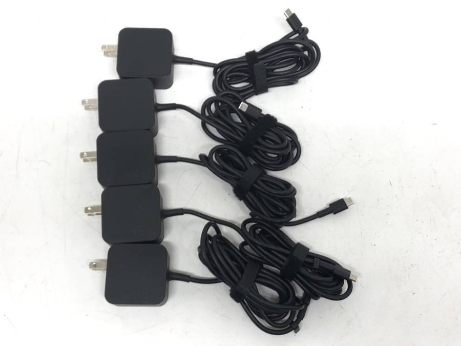 ASUS ADP-45EW Y ACアダプタ 20V 2.25A 計5個セット Type-C■現状品拍卖
