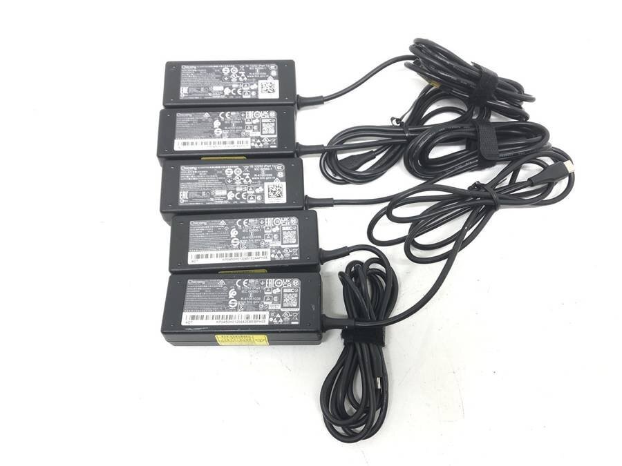 Chicony A18-045N1A ACアダプタ 20V 2.25A 計5個セット Type-C■現状品拍卖