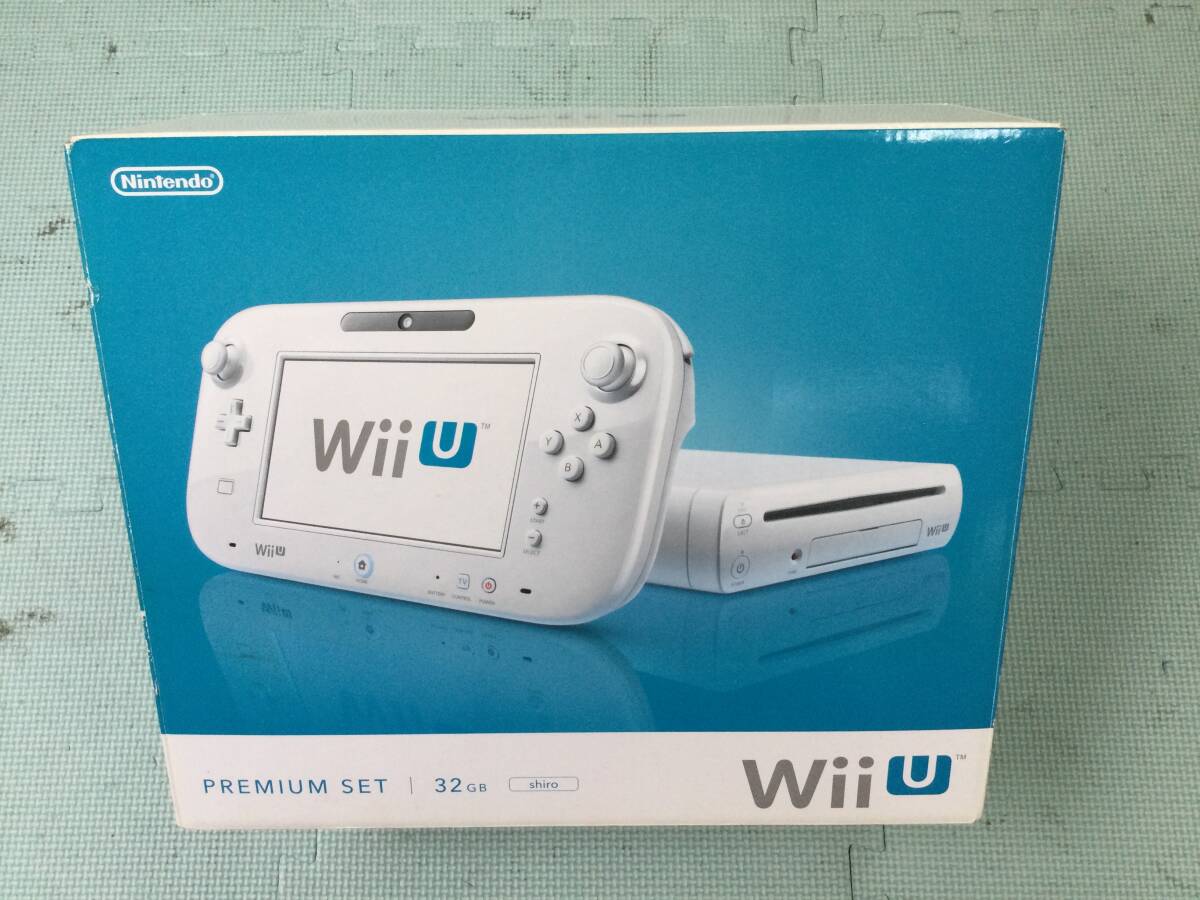 【GN7779/100/0】未動確のジャンク(クリーニング済)★WiiU プレミアムセット(32GB)★本体★ホワイト★ゲームパッド★NINTENDO★任天堂★拍卖