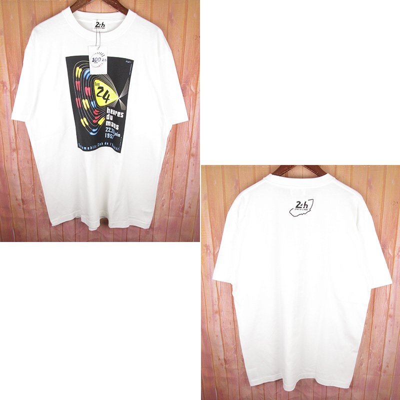 LST12360 URBAN RESEARCH アーバンリサーチ ル・マン 100th anv Tシャツ ホワイト L (クリックポスト可)拍卖