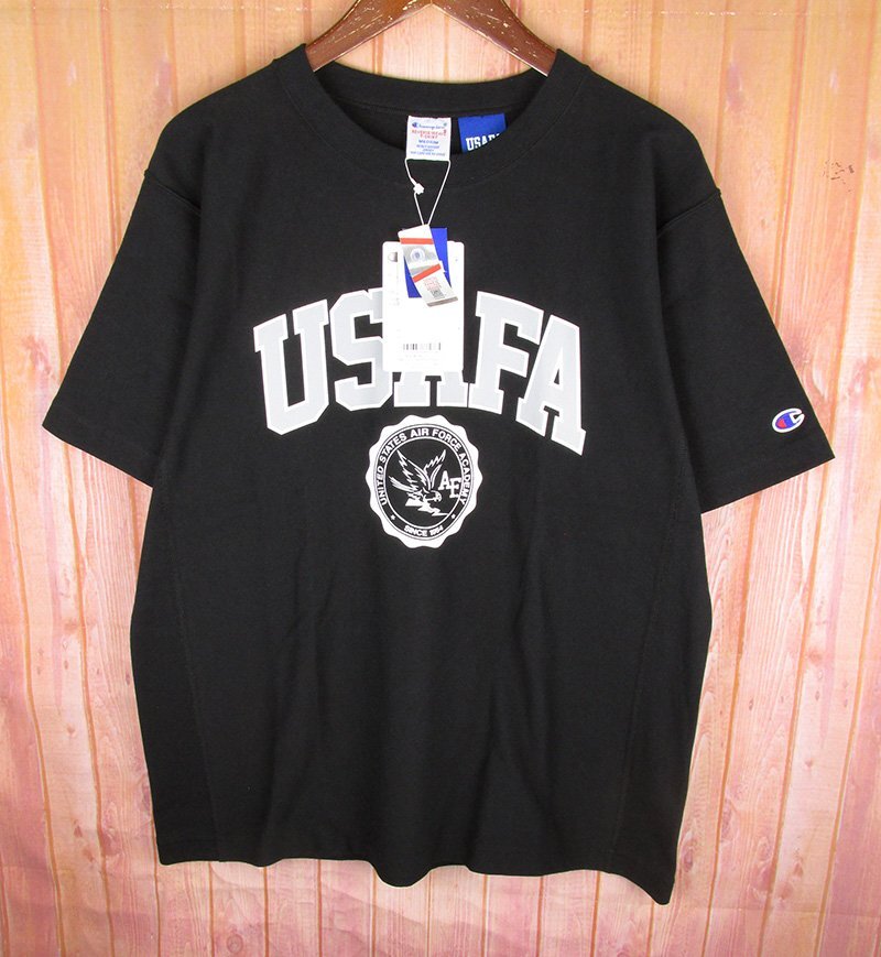 MST12292 Champion チャンピオン REVERSE WEAVE SHORT SLEEVE T-SHIRT リバースウィーブ Tシャツ ブラック M 未使用 (クリックポスト可)拍卖