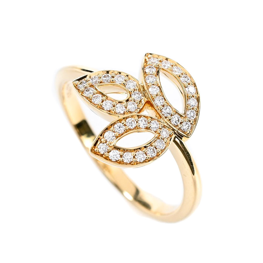 ハリーウィンストン リリークラスターミニ リング 13号 FRDYSM1MLC レディース 中古A品拍卖