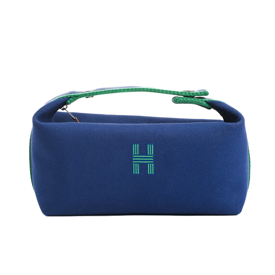 エルメス ブリッドアブラックPM ポーチ ネイビー レディース 中古A品拍卖