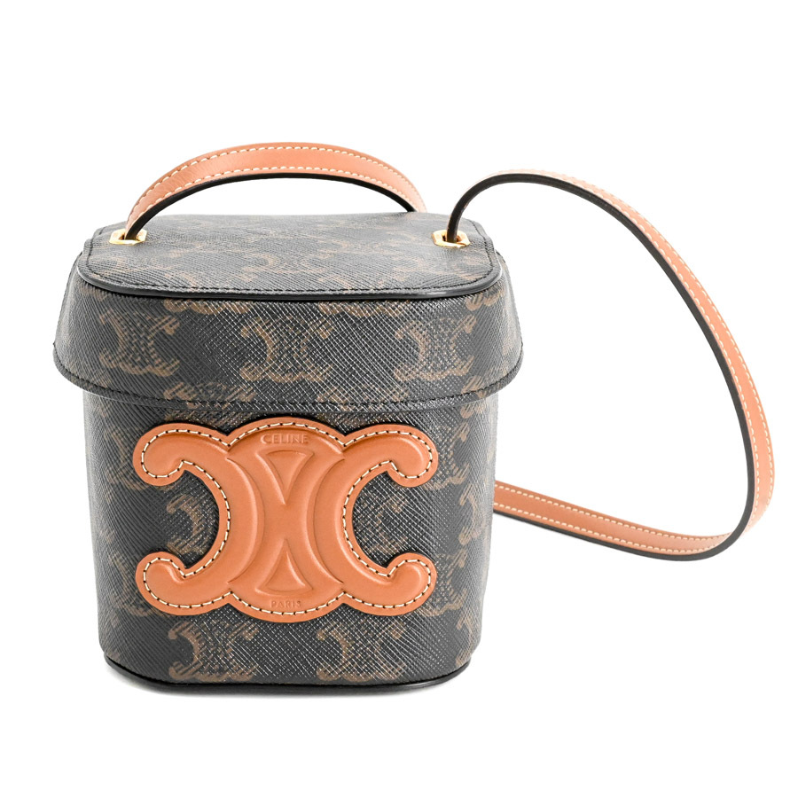 セリーヌ スモールボックス バッグその他 199252 タン レディース 中古A品拍卖