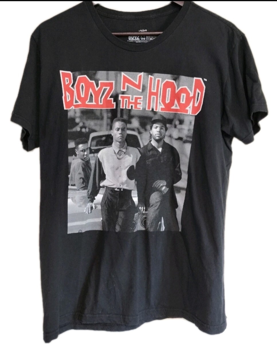Boyz n the Hood Tシャツ ヴィンテージ Tシャツ Mサイズ ムービーT ヒップホップ アイスキューブ 90s 古着ボーイズ'ン・ザ・フッド 拍卖