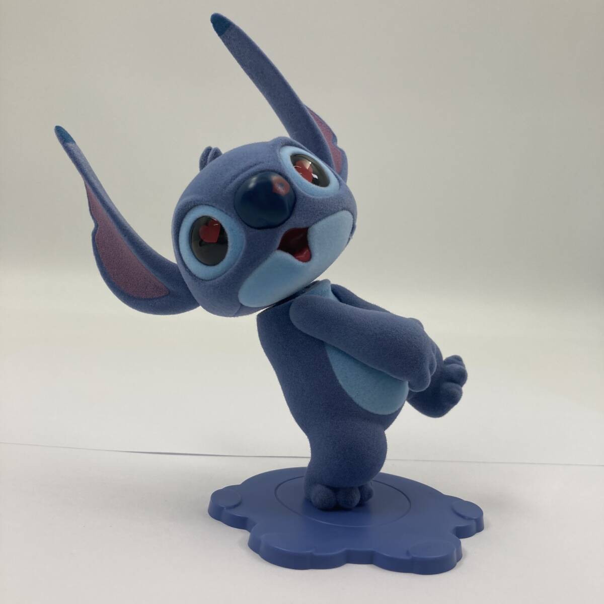 【美品】スティッチ 52TOYS CUTE STITCH フロッキー加工 フィギュア ディズニー拍卖
