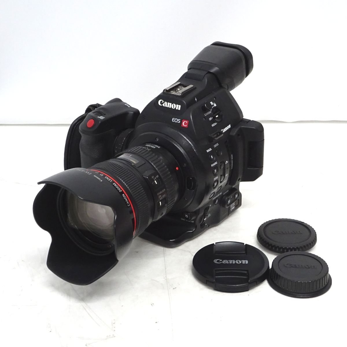 Canon EOS C100 Mark II デジタルシネマカメラ EF24-105L IS II USM レンズ付き(HourMeter 1896時間)【中古/動作品】#429130拍卖