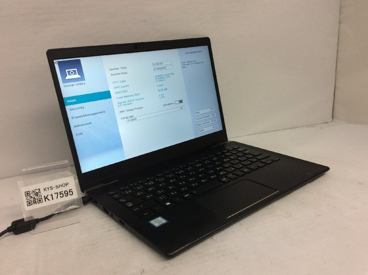 ジャンク/ TOSHIBA dynabook G83/M PG83MMJ4GL7AD21 Intel Core i5-8350U メモリ8.19GB ストレージ無し 【K17595】拍卖