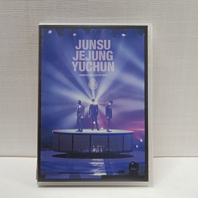 セル版【DVD】<中古>『JUNSU JEJUNG YUCHUN THANKSGIVING LIVE IN DOME』 ライブ ★R2504-0552拍卖