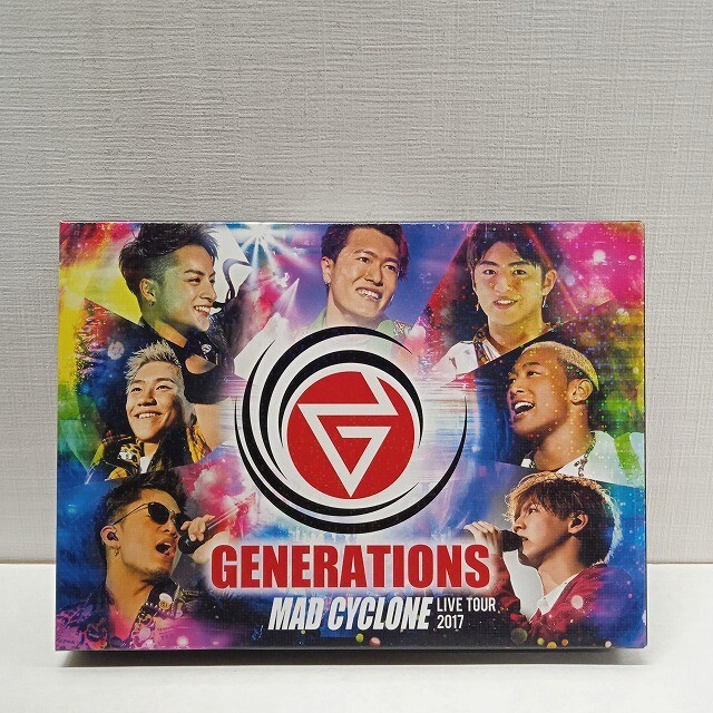 セル版【BD】<中古>『GENERATIONS from EXILE TRIBE MAD CYCLONE LIVE TOUR 2017』 ライブ ★R2504-0554拍卖