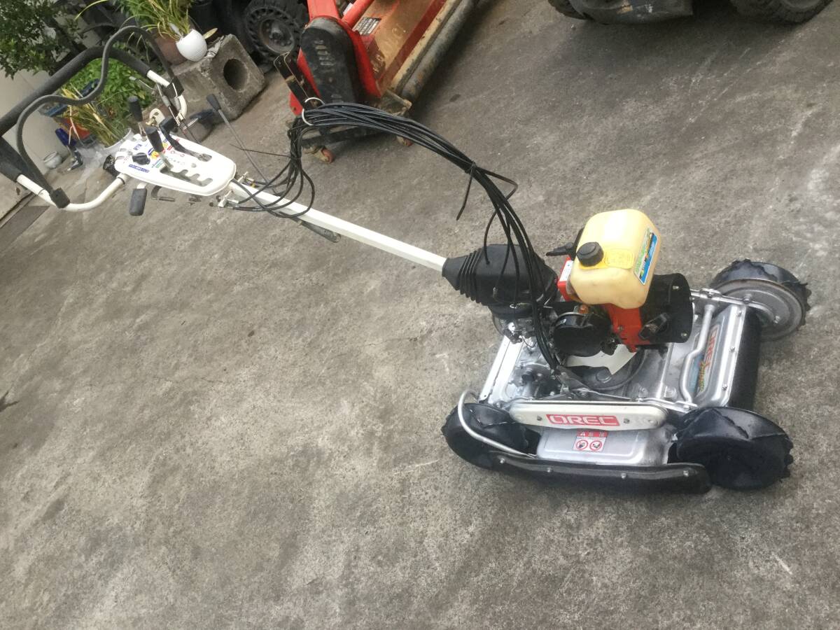 草刈り機 自走式ロータリモーア SP850A (NO:NYAZJ07707)) 4WD★動作確認済み。拍卖