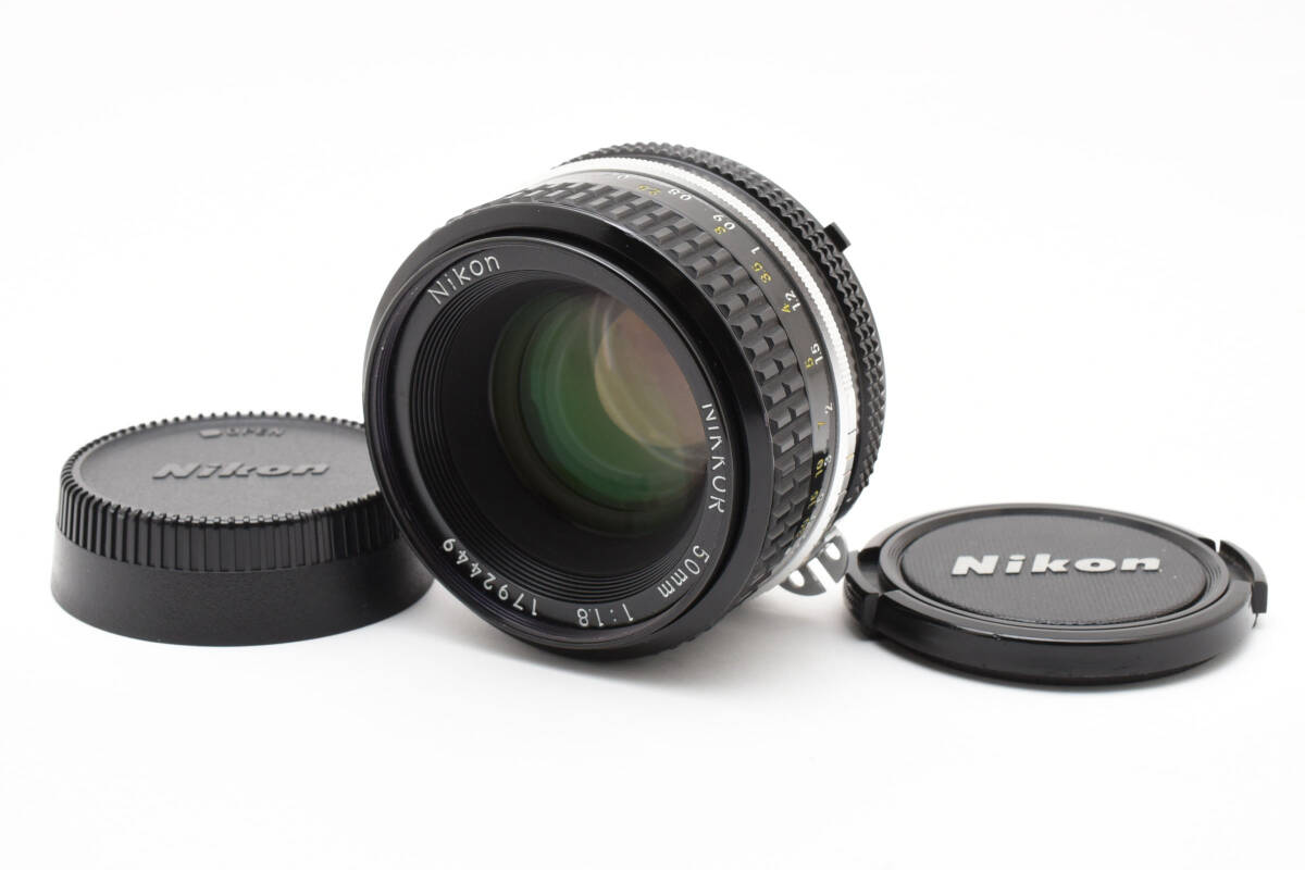 NIKON Ai NIKKOR 50mm F1.8 ニコン 単焦点レンズ #3663拍卖
