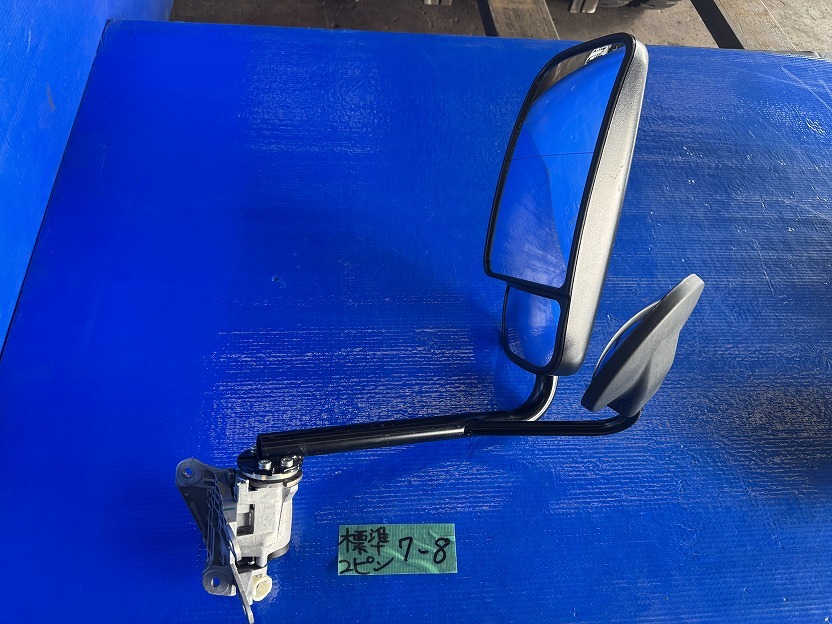 日野デュトロ ダイナ 純正ミラー 左 標準キャビン 中古 7-8 2ピン R3以降用拍卖