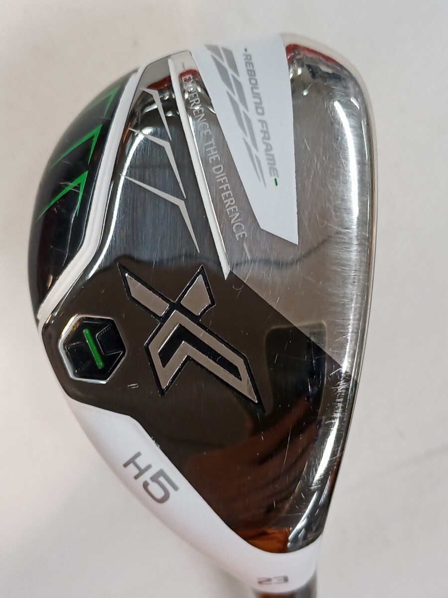 本州のみ送料無料◇即決価格◇UT◇ダンロップ◇XXIO X-eks- 2022 ホワイト◇Miyazaki AX-2◇23度◇S◇39.5in◇339g◇カバーなし拍卖