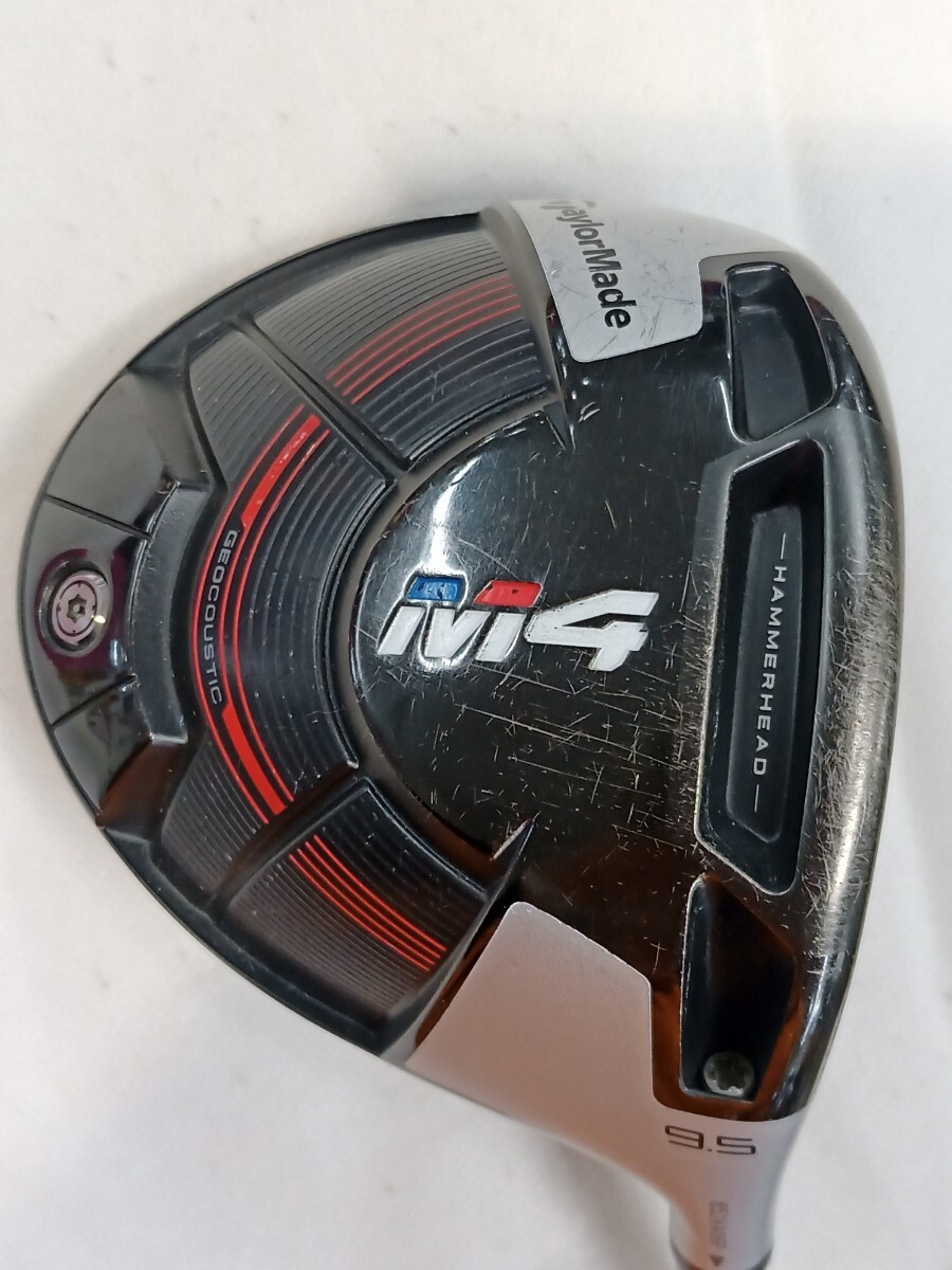 本州のみ送料無料◇即決価格◇1W◇テーラーメイド◇M4◇TENSEI RED TM50◇9.5度◇S◇45.75in◇300g◇カバーなし拍卖