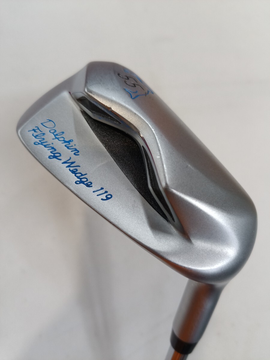 本州のみ送料無料◇即決◇ウェッジ◇キャスコ◇Dolphin Fiying Wedge DFW-119◇オリジナルスチール(ミッドグリップ)◇55度◇-◇33in◇516g拍卖