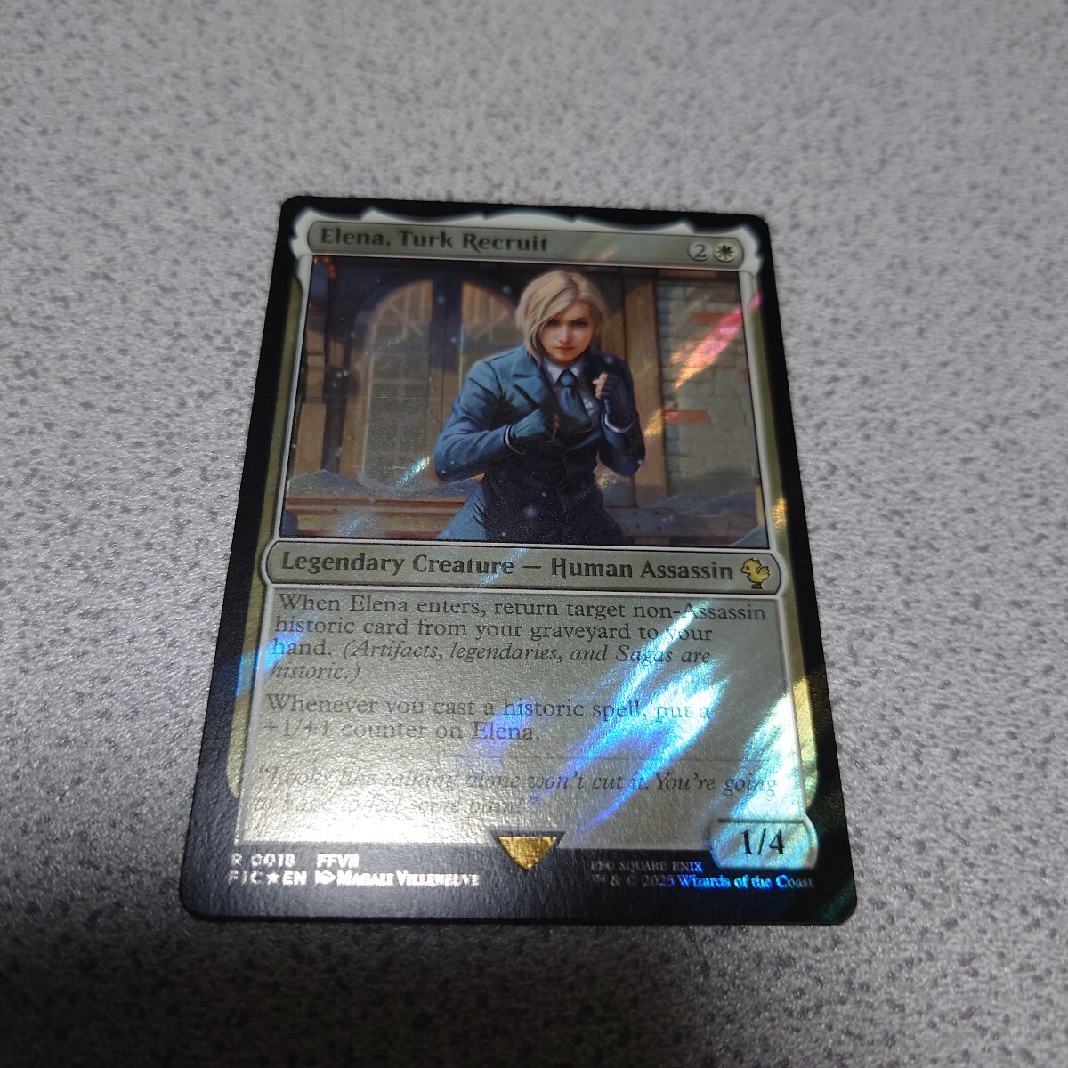 MTG FIN タークスの新人、イリーナ 英語サージfoil 一枚 ファイナルファンタジー Final Fantasy 統率者デッキ FIC 即決拍卖