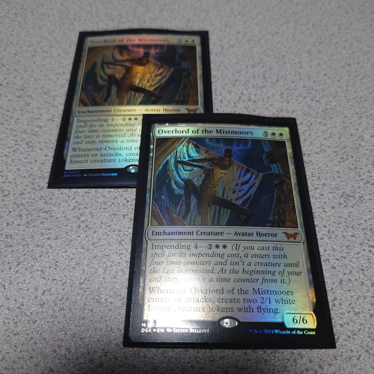 MTG DSK ミストムーアの大主 英語foil 二枚セット 即決拍卖