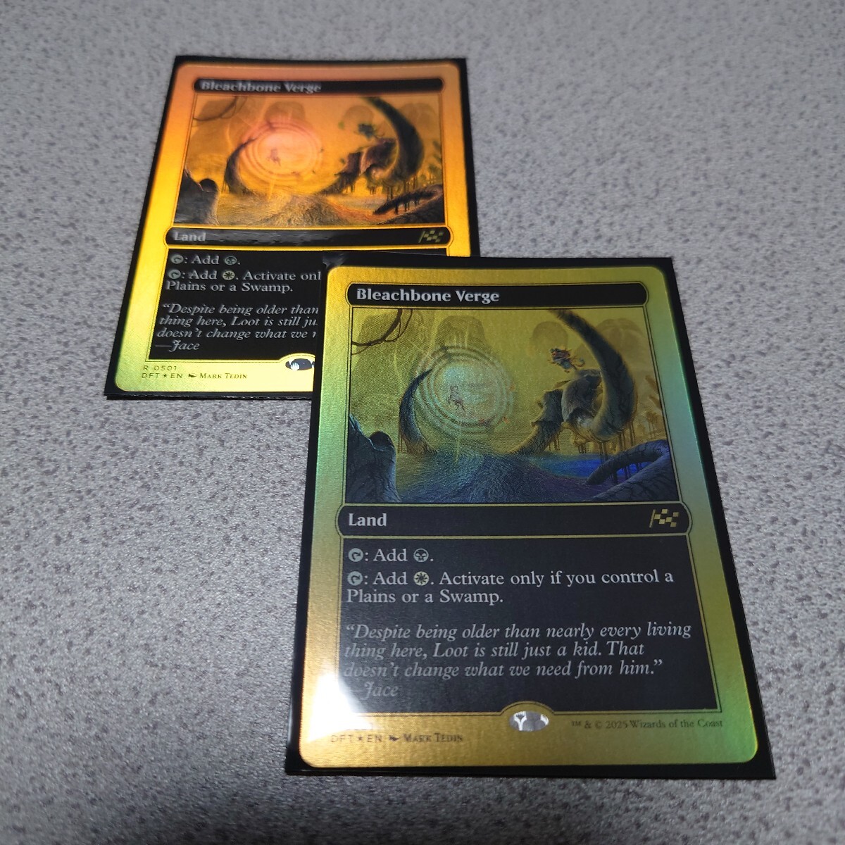 MTG DFT ブリーチボーンの境界 英語ファーストプレイスfoil 二枚セット ボーダーレス 即決拍卖