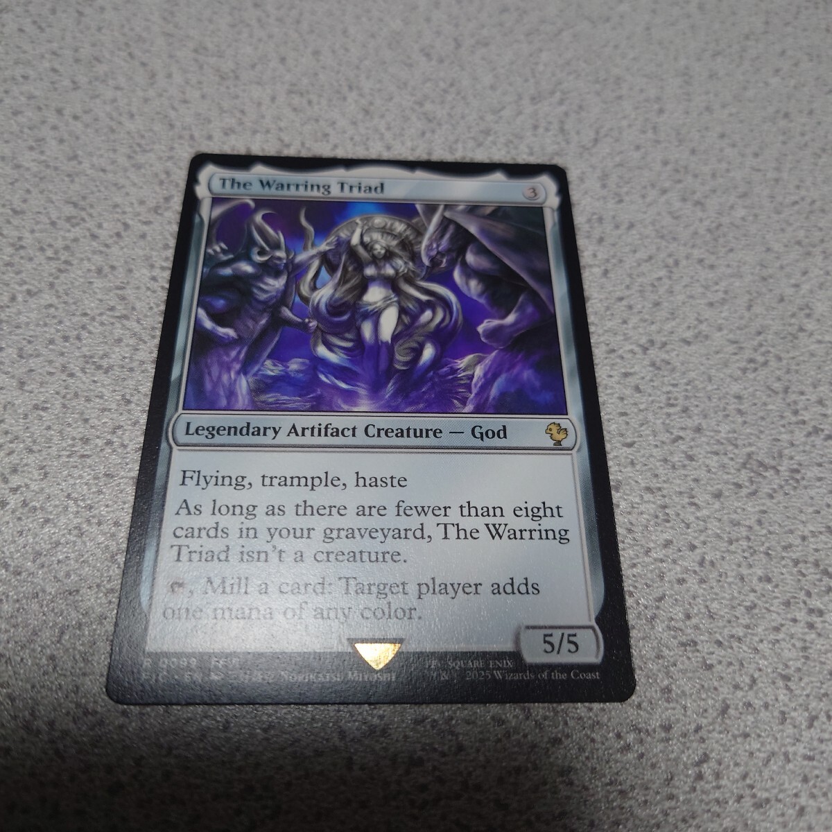 MTG FIN 三闘神 英語 一枚 ファイナルファンタジー Final Fantasy 統率者デッキ FIC 即決拍卖