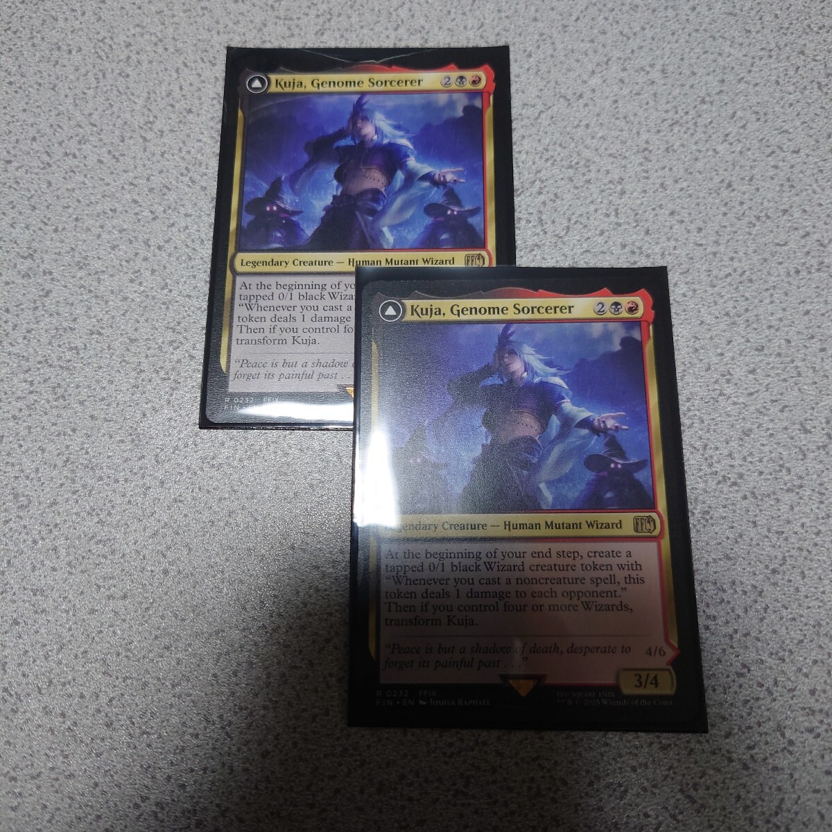 MTG FIN ジェノムの魔術師、クジャ 英語 二枚セット ファイナルファンタジー Final Fantasy 即決拍卖