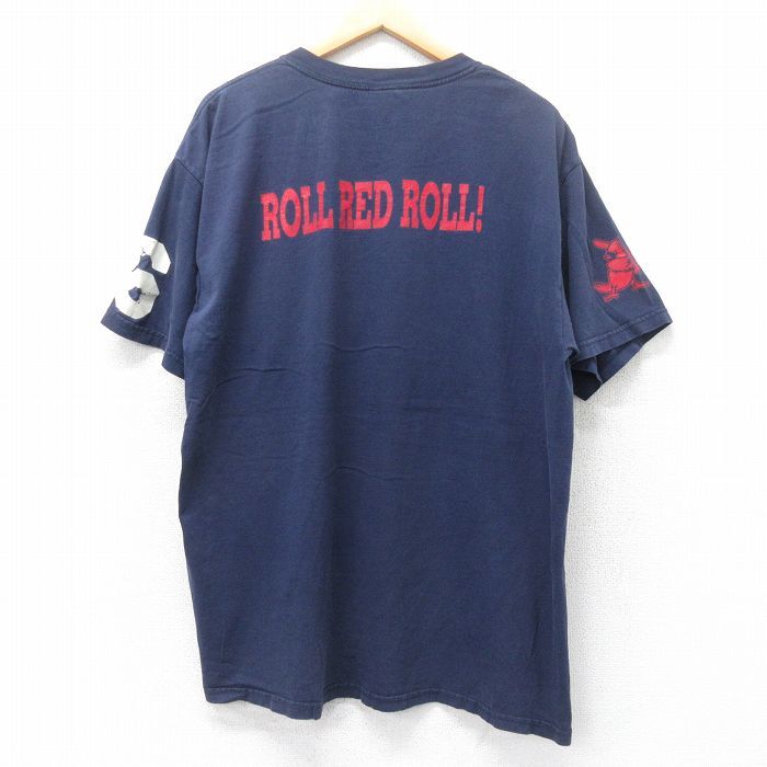 XL/古着 半袖 ビンテージ Tシャツ メンズ 00s THE OFFICE カージナルス 大きいサイズ コットン クルーネック 紺 ネイビー 25jul11 中古拍卖