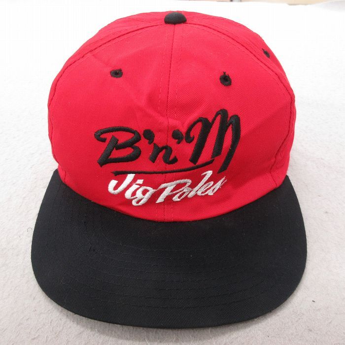中古 キャップ Bnm ツートンカラー 赤 レッド 25jul23拍卖