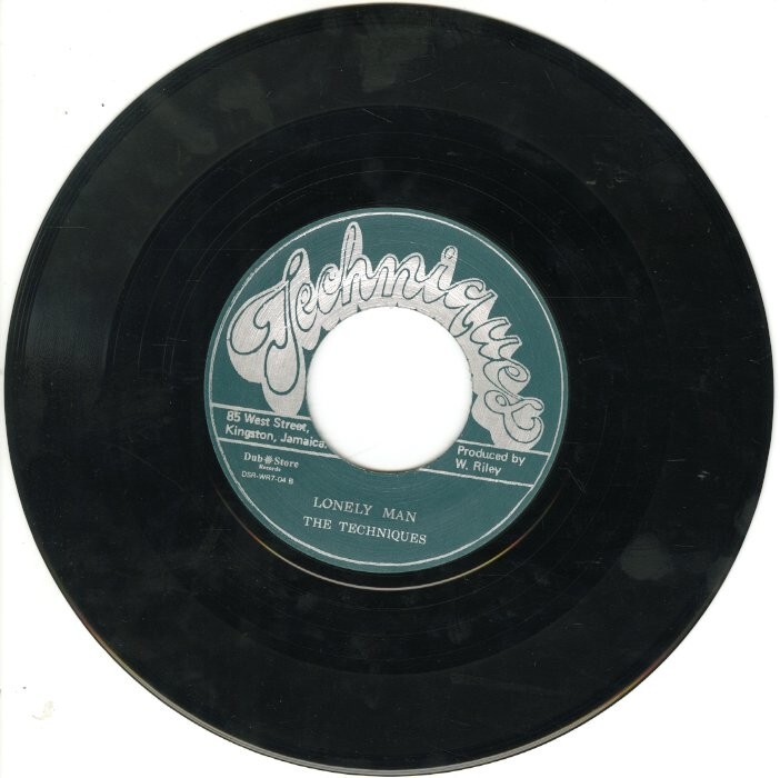 2015年リイシュー 国内盤 7インチ Dave Barker / The Techniques - Your Love Is A Game / Lonely Man 1969年【Techniques / DSR-WR7-04】拍卖