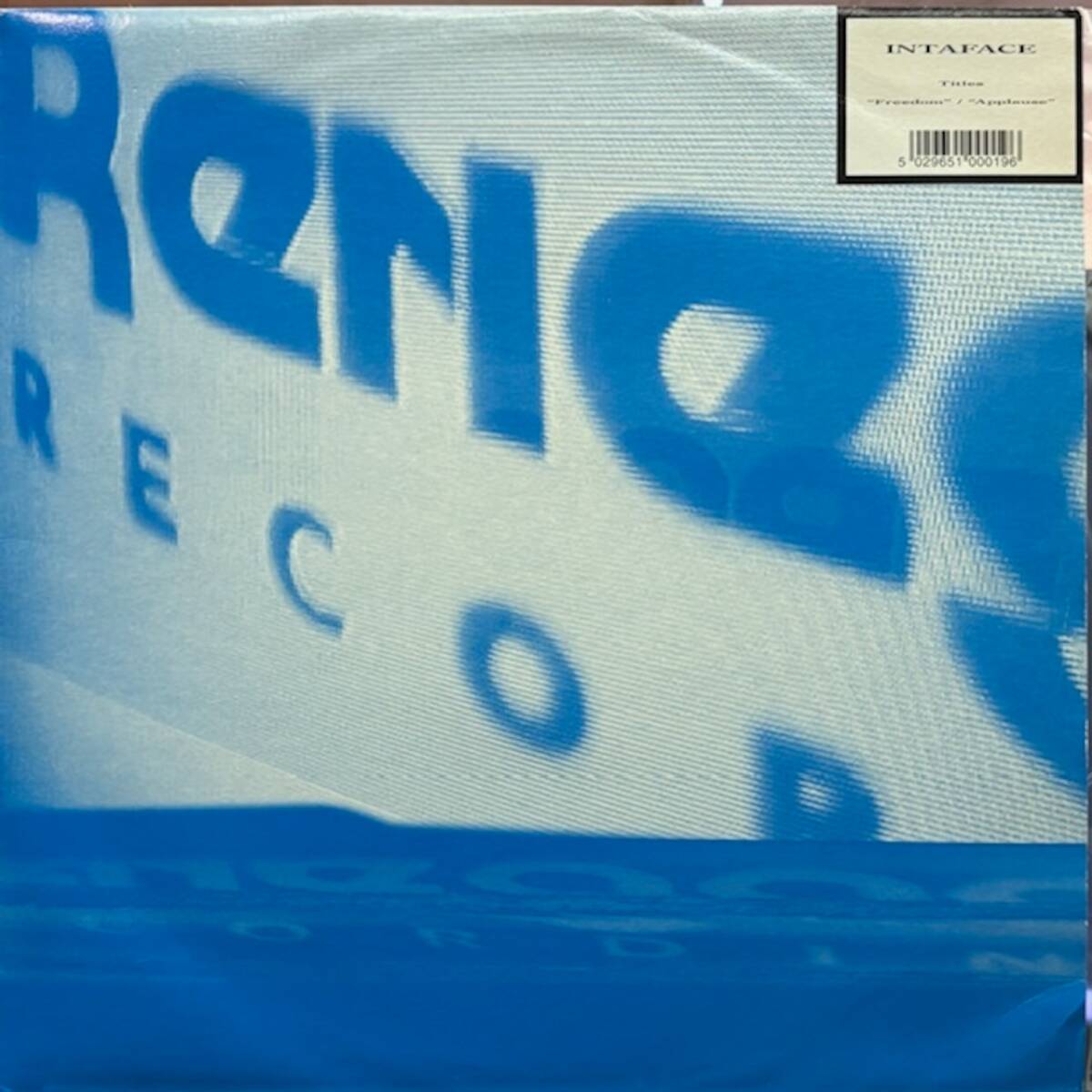 ★Intaface - Freedom / Applause(★盤面極上品!)拍卖