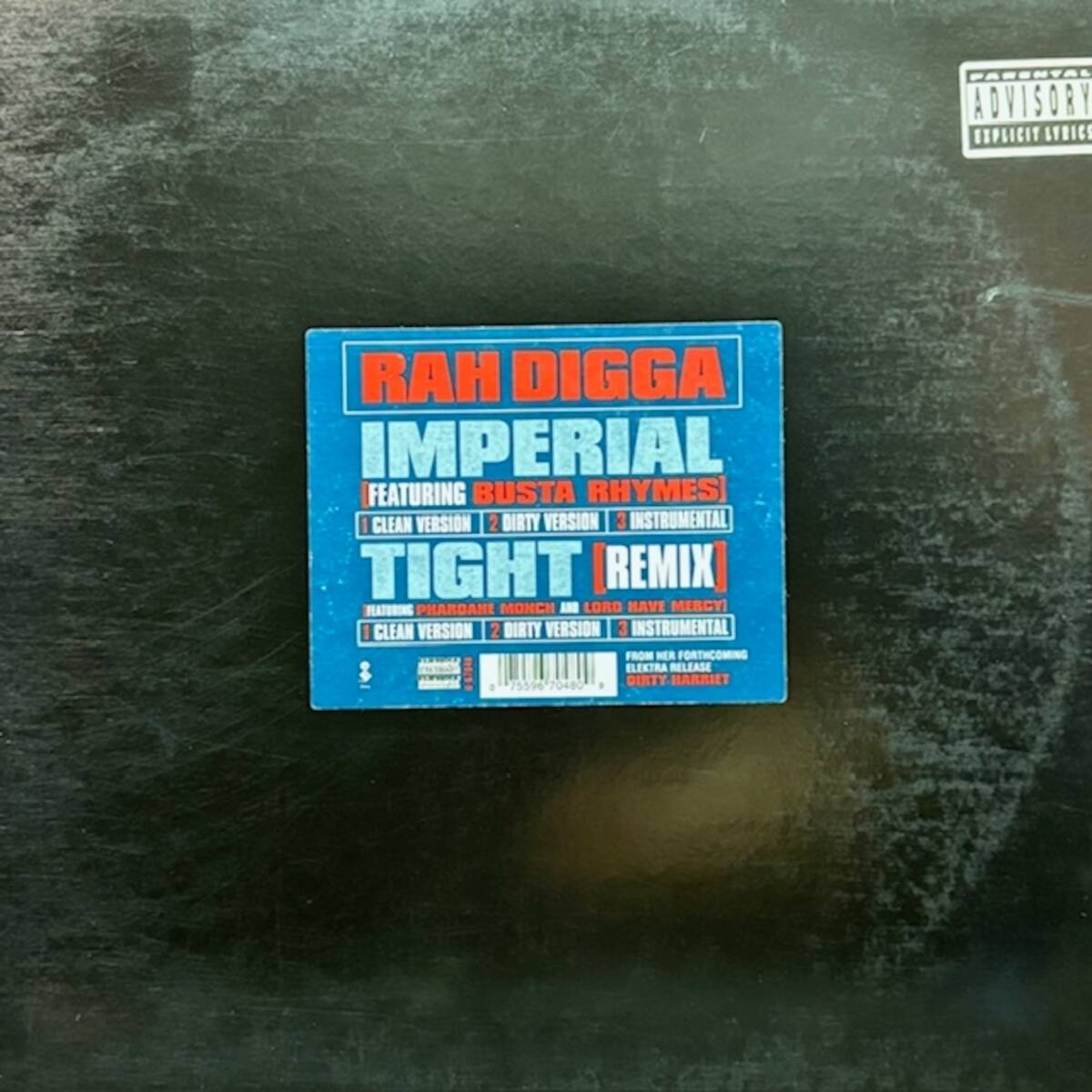 ★Rah Digga - Imperial / Tight (Remix)(★盤面ほぼ良品!)拍卖