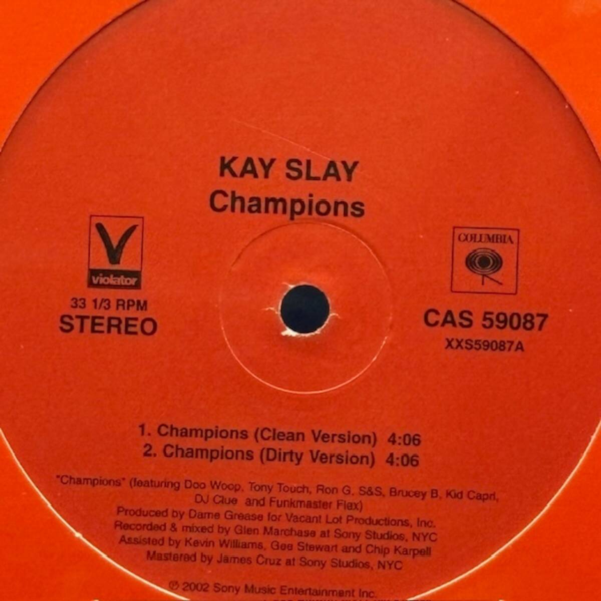 ★Kay Slay - Champions(★盤面ほぼ良品!)拍卖